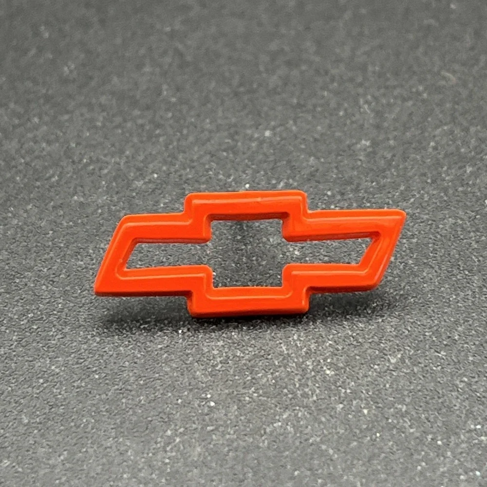 Chevrolet Chevy Car‎ Emblem Logo Red Lapel Hat Pin